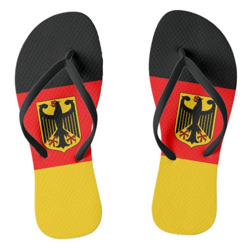Germany Flag Flip Flops