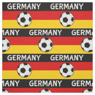 Germany Flag Football Fabric