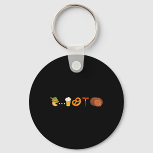 Germany Flag German Gamer Beer Festival Men Boys  Keychain