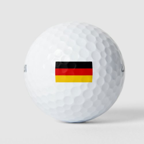 Germany Flag Golf Balls