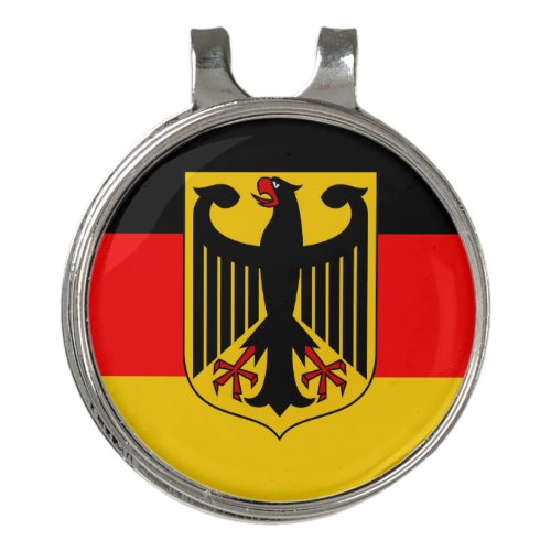 Germany Flag Golf Hat Clip