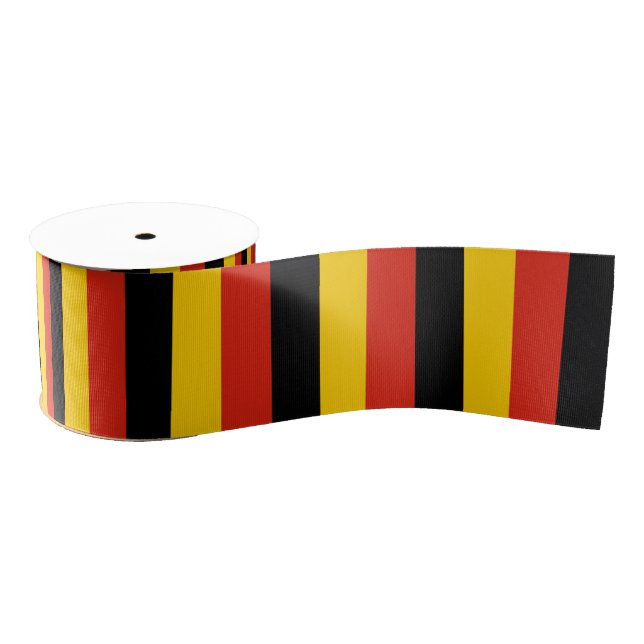 Germany flag grosgrain ribbon (Spool)