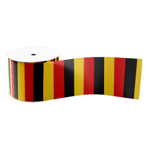 Germany flag grosgrain ribbon