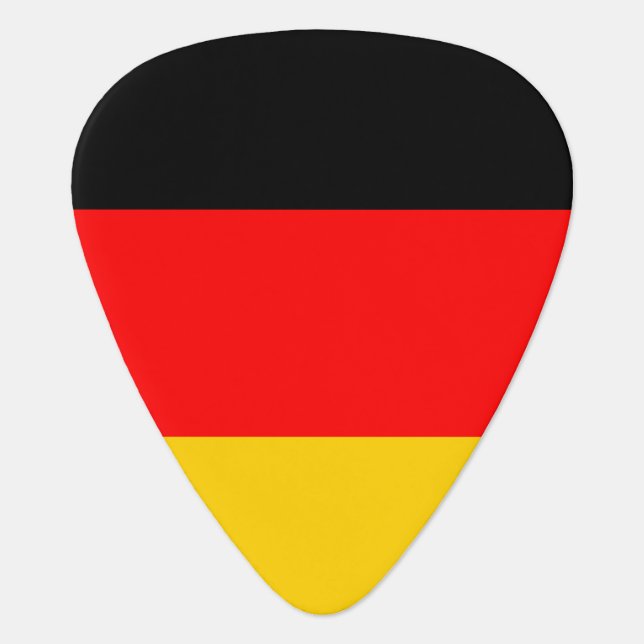 Germany Flag Guitar Pick (Front)