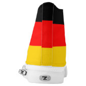 Germany Flag High-Top Sneakers (Left Shoe Back)