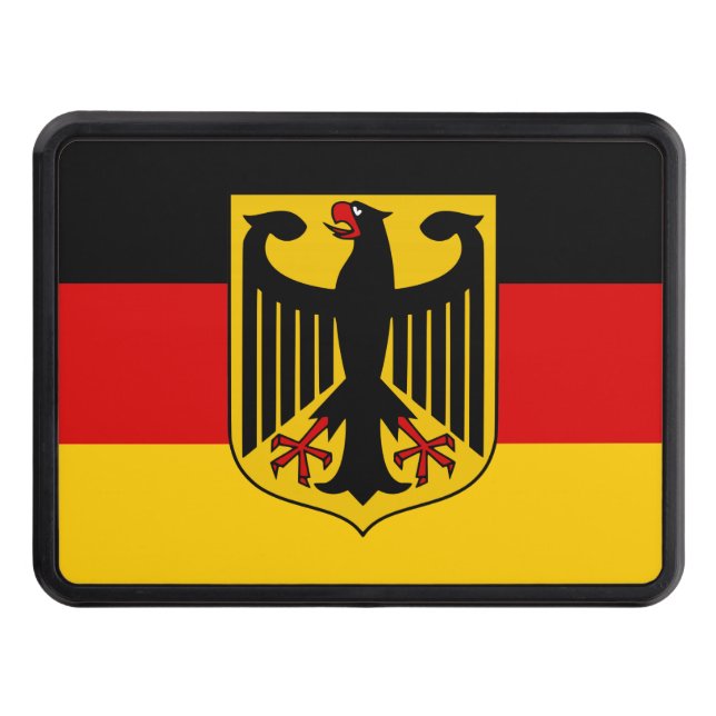 Germany flag hitch cover (Front)