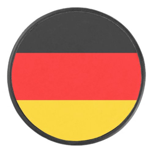 Germany Flag Hockey Puck