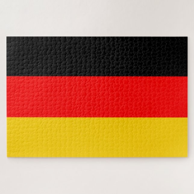 Germany Flag Jigsaw Puzzle (Horizontal)