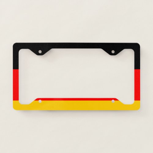 Germany flag  license plate frame