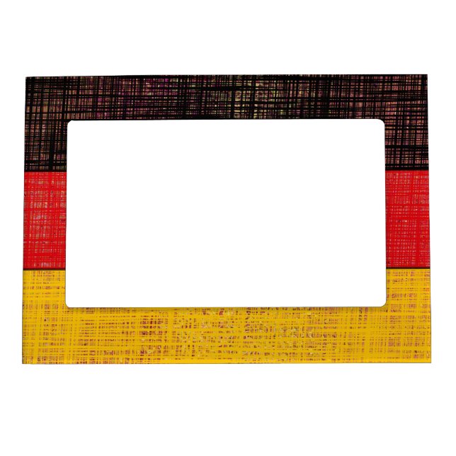 GERMANY FLAG Magnetic Frame (Front)