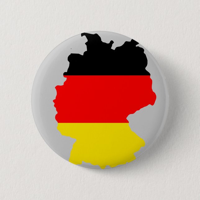 Germany flag map button (Front)