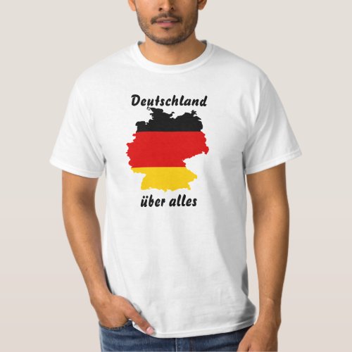 Germany Flag_map T_Shirt