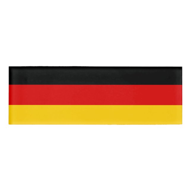 Germany Flag Name Tag (Front)