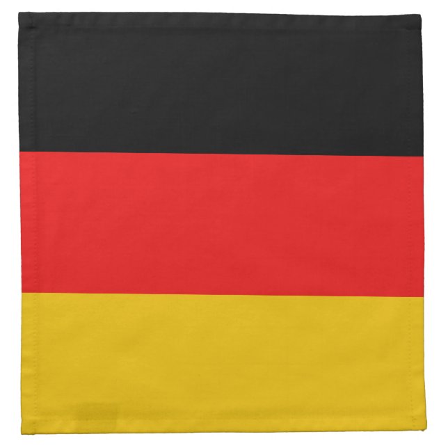 Germany Flag Napkin (Front)