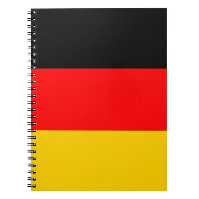 Germany Flag Notbook Notebook (Front)