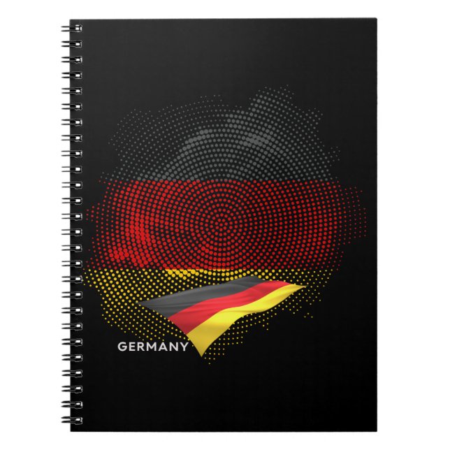 Germany flag notebook (Front)