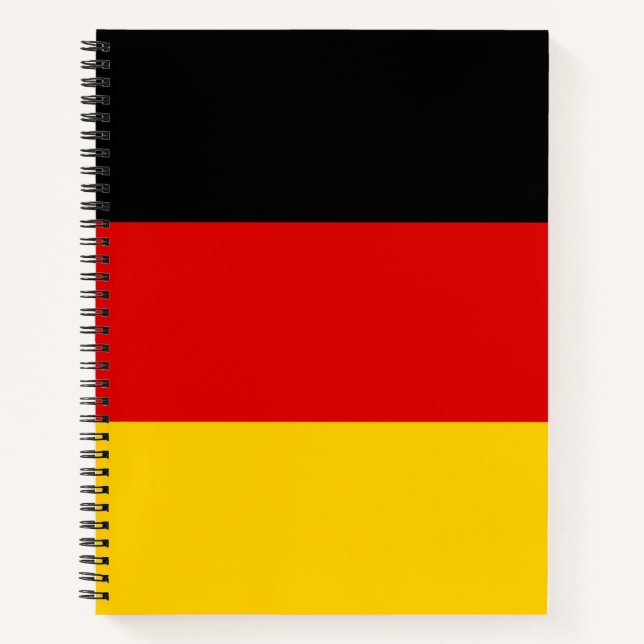 Germany Flag Notebook (Front)