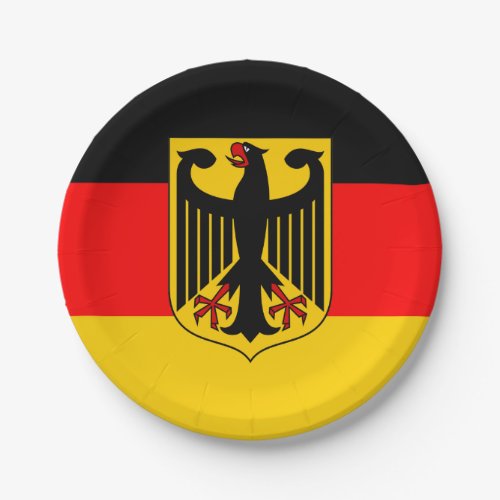 Germany Flag Paper Plates