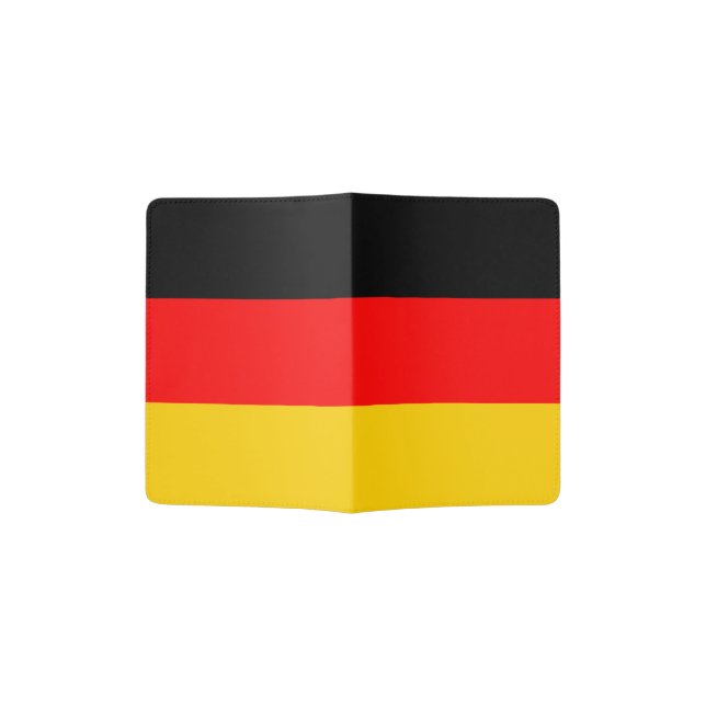 Germany Flag Passport Holder (Opened)
