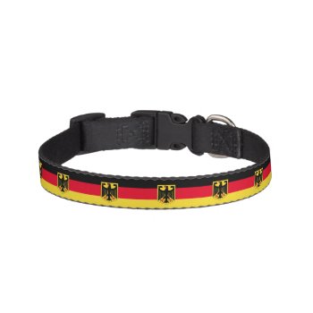 Germany Flag Pet Collar by electrosky at Zazzle