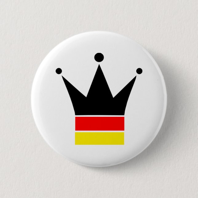Germany Flag Pinback Button (Front)