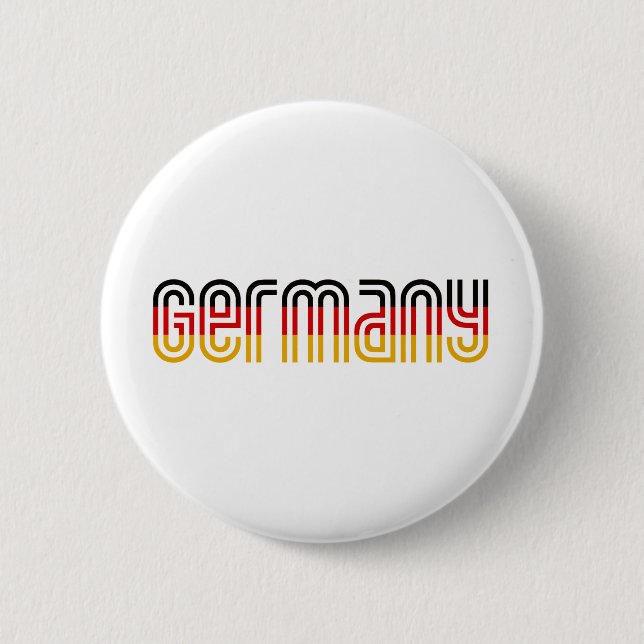 Germany Flag! Pinback Button (Front)