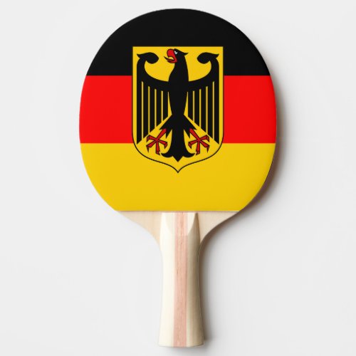 Germany Flag Ping Pong Paddle