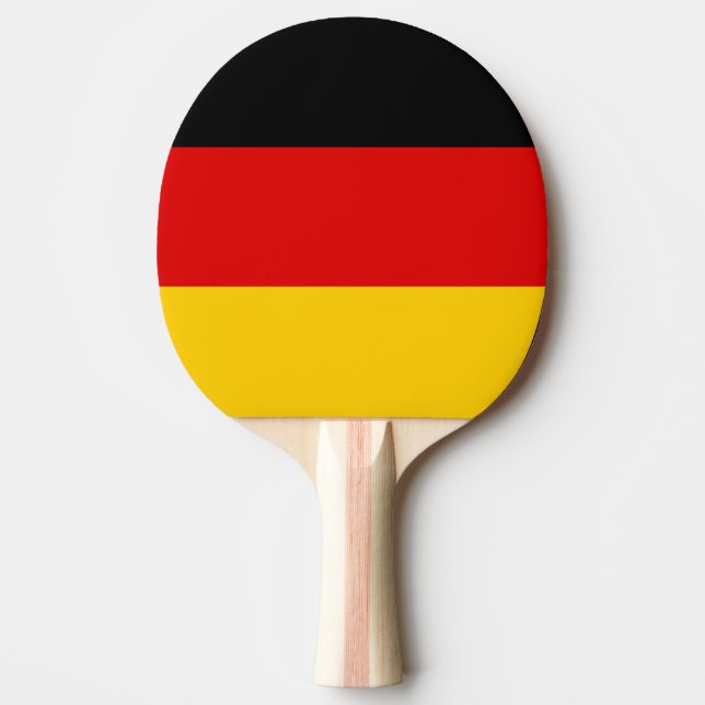 Germany Flag Ping-Pong Paddle (Front)