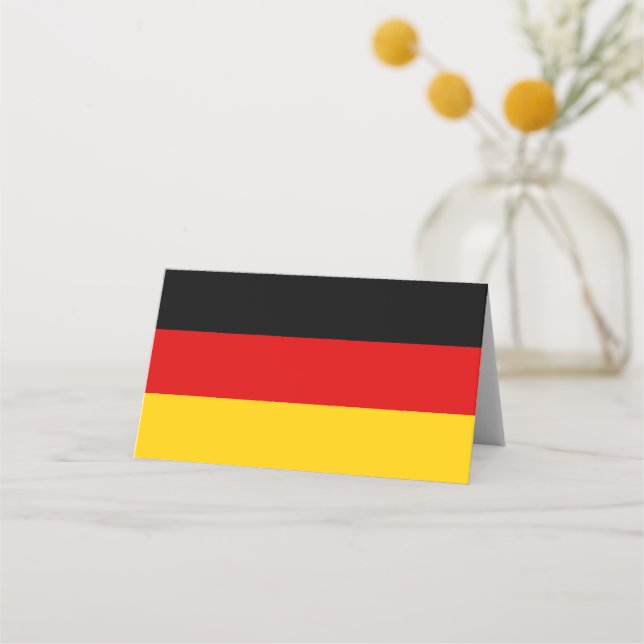 Germany Flag Place Card (Front)