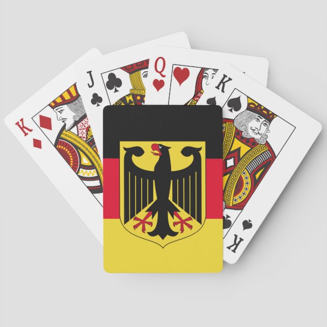 Germany Flag Poker Cards (Back)