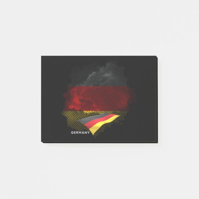 Germany flag post-it notes (Front)