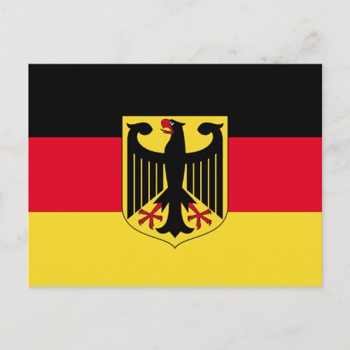 Germany Flag Postcard