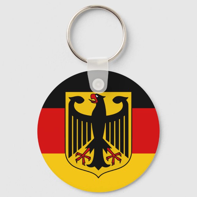 Germany flag quality keychain (Front)