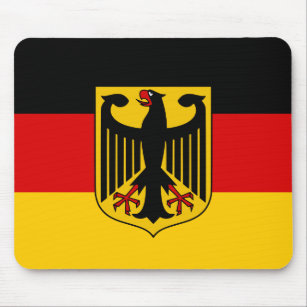 Germany flag quality mouse pad