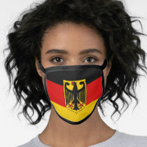 Germany Flag Red Black Yellow Coat Of Arms Face Mask Germany Flag Red Black Yellow Coat Of Arms Face Mask