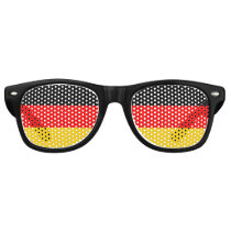 Germany Flag Retro Sunglasses Germany Flag Retro Sunglasses