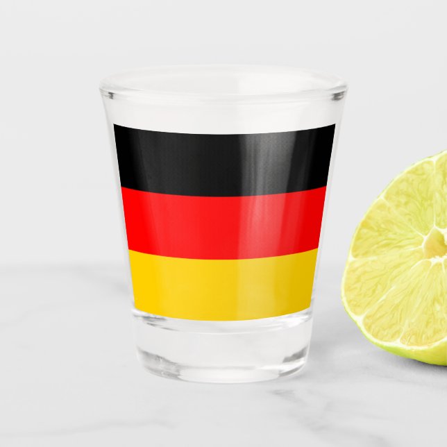 Germany Flag Shot Glass (Front)