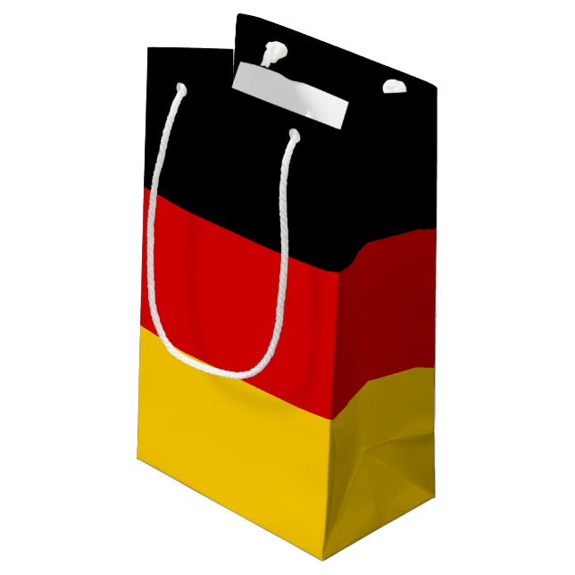 Germany Flag Small Gift Bag (Back Angled)
