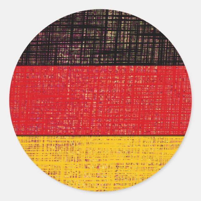 GERMANY FLAG Sticker (Front)
