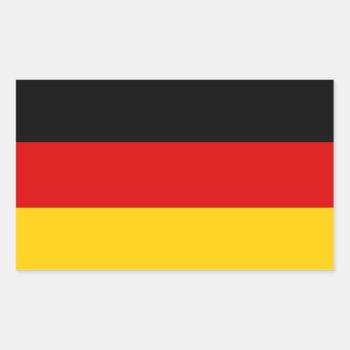 Germany Flag Sticker by allworldtees at Zazzle