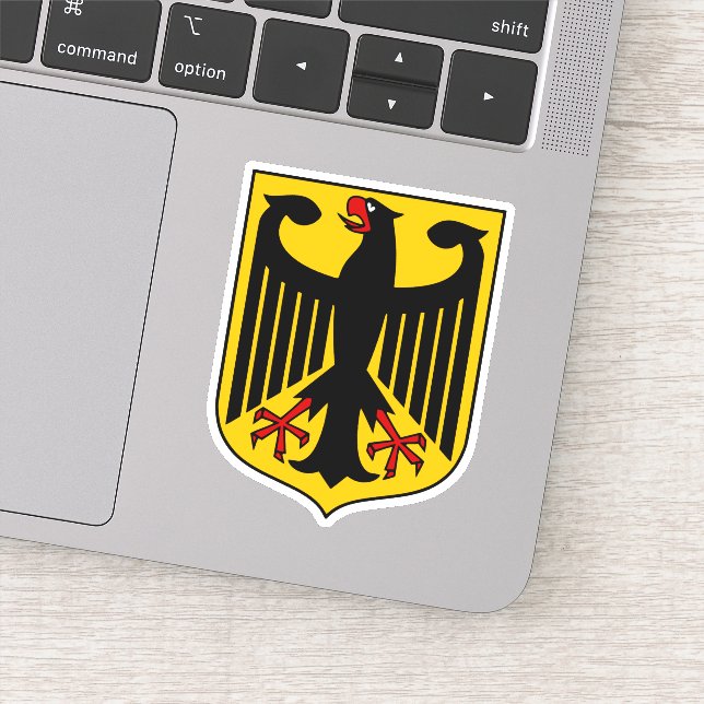 Germany flag sticker (Detail)