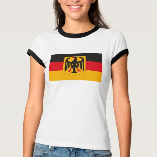 Germany Flag T-shirt | Zazzle.com