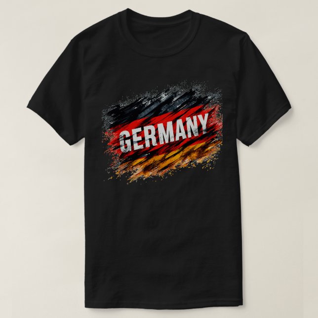 Germany flag T-Shirt (Design Front)