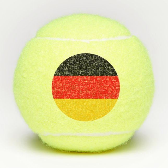 Germany Flag Tennis Balls (Front)