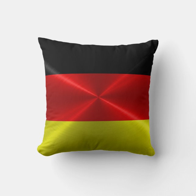 Germany Flag Throw Pillow (Front)