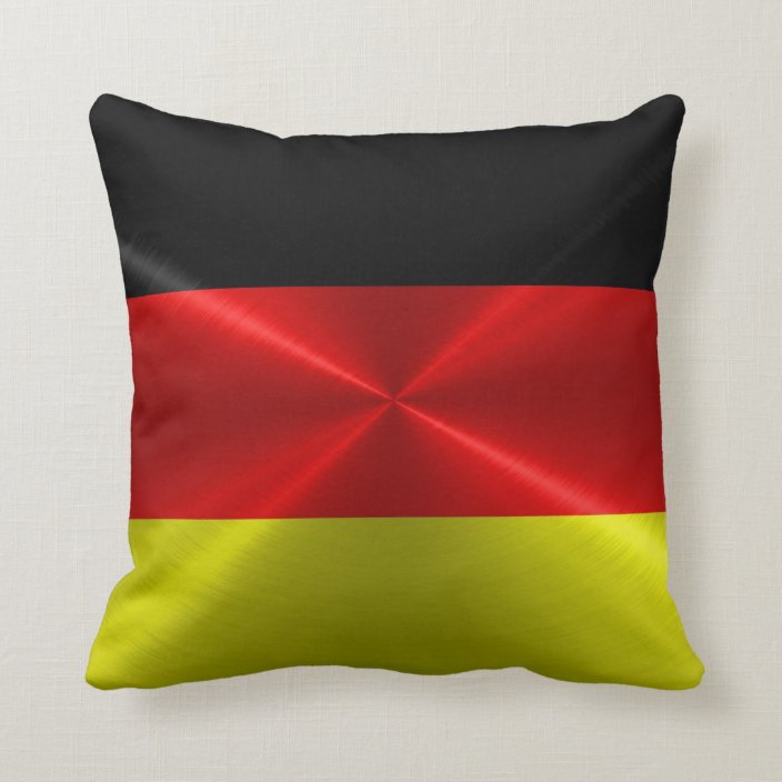 Germany Flag Throw Pillow