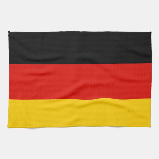 Germany Flag Towel (Horizontal)