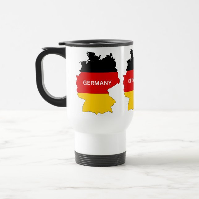 germany flag travel mug (Left)