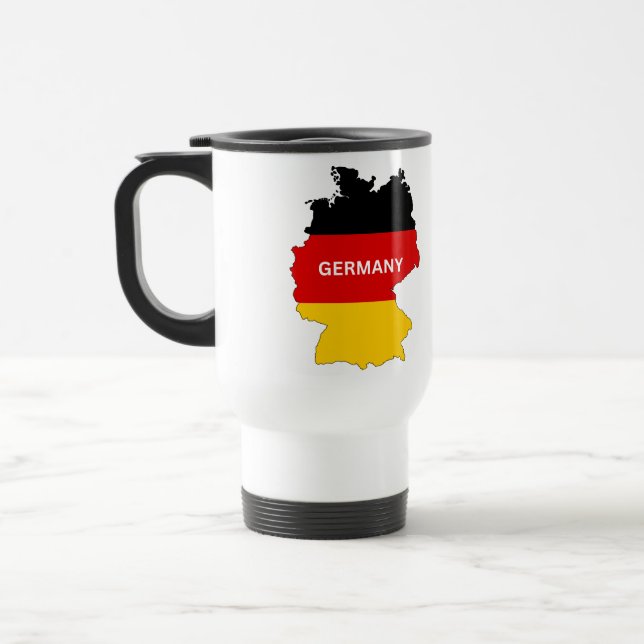 germany flag travel mug (Left)