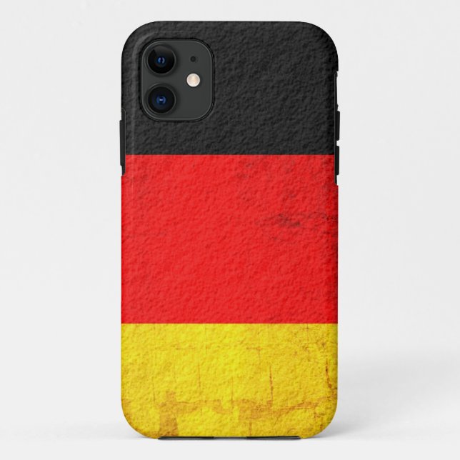 Germany Flag Vintage 2 Case-Mate iPhone Case (Back)